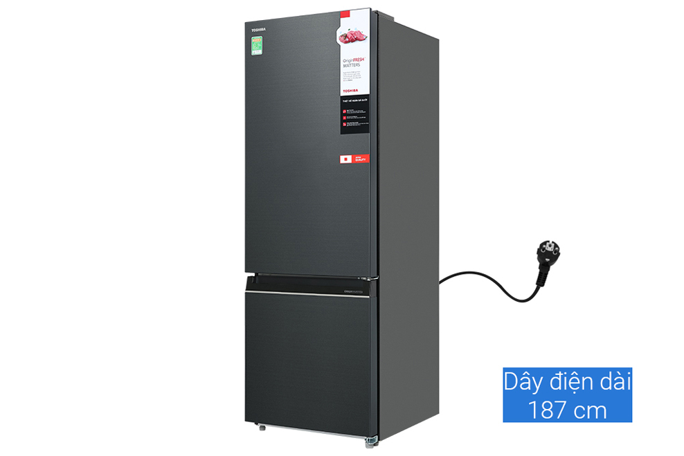 Tủ lạnh Toshiba Inverter 325 lít GR-RB410WE-PMV(06)-MG