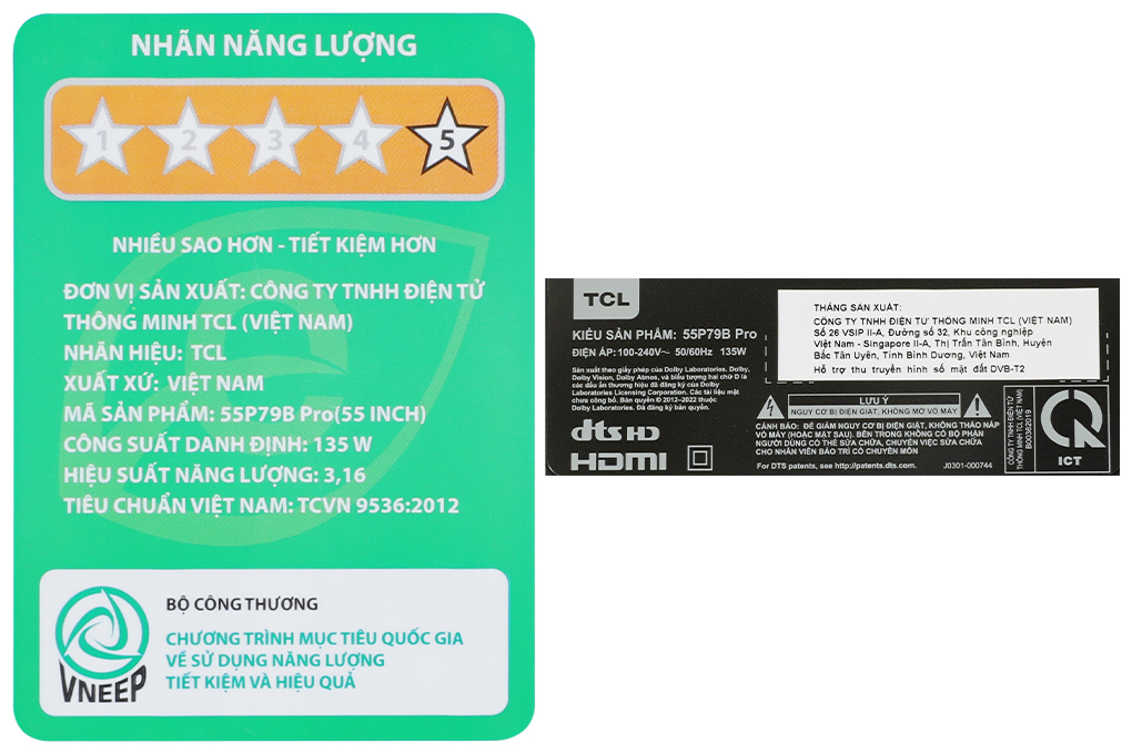 Google TV TCL 4K 55 inch 55P79B Pro