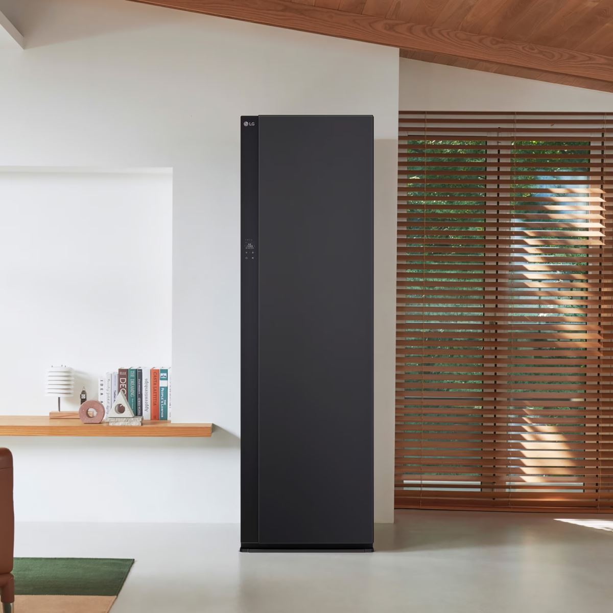 Máy giặt hấp sấy LG Styler SC5MHR60 màu than chì