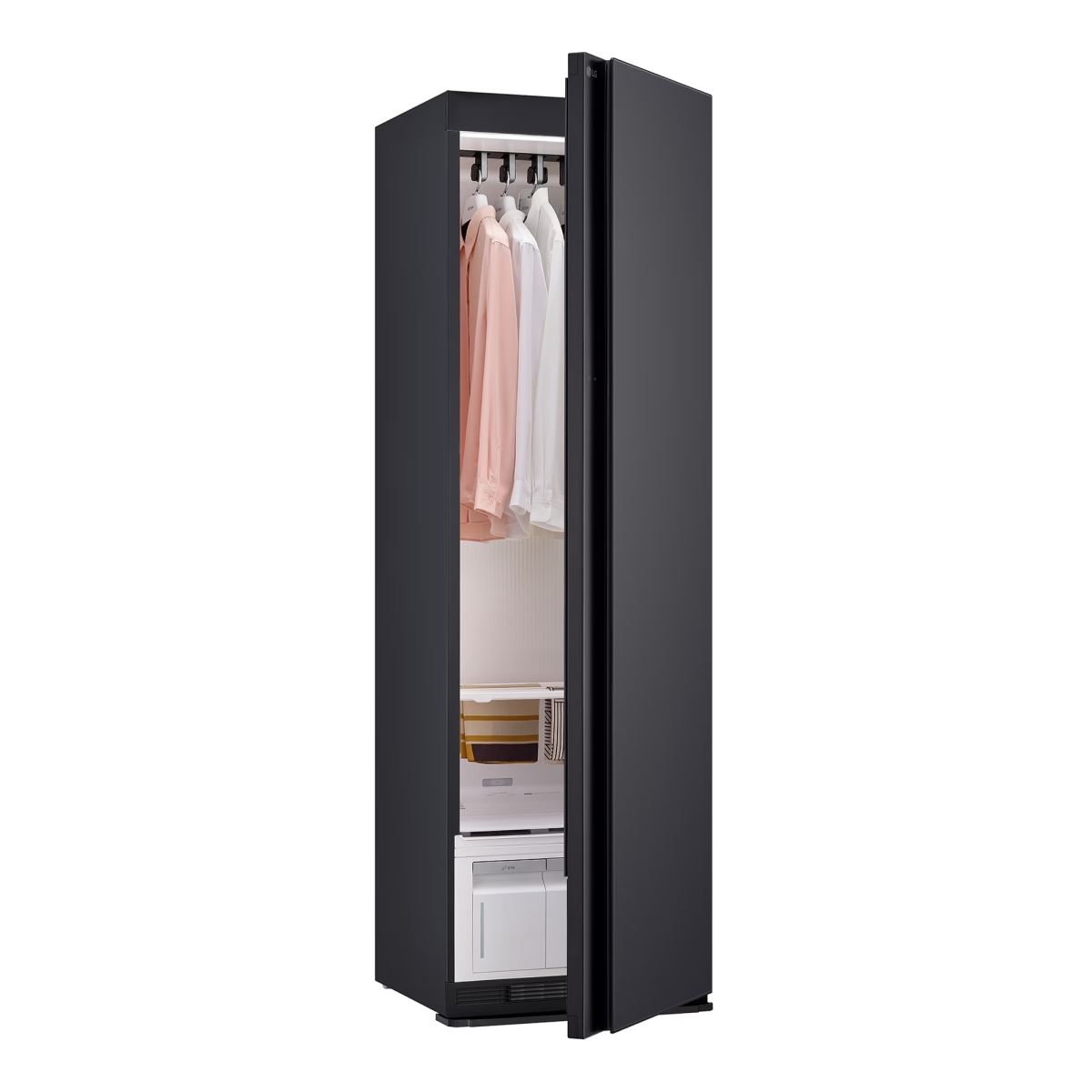 Máy giặt hấp sấy LG Styler SC5MHR60 màu than chì