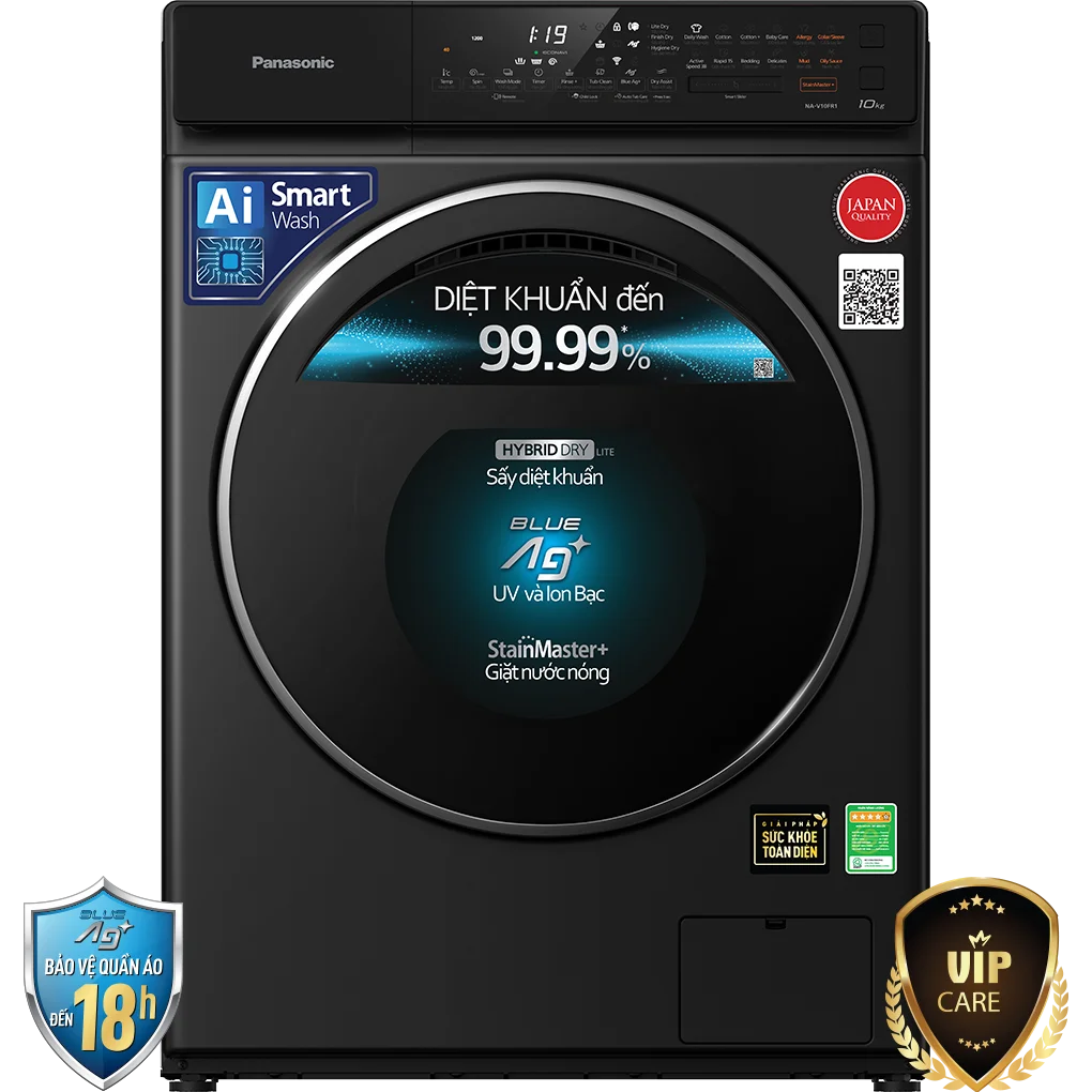 Máy giặt Panasonic Inverter 10 kg NA-V10FR1BVT
