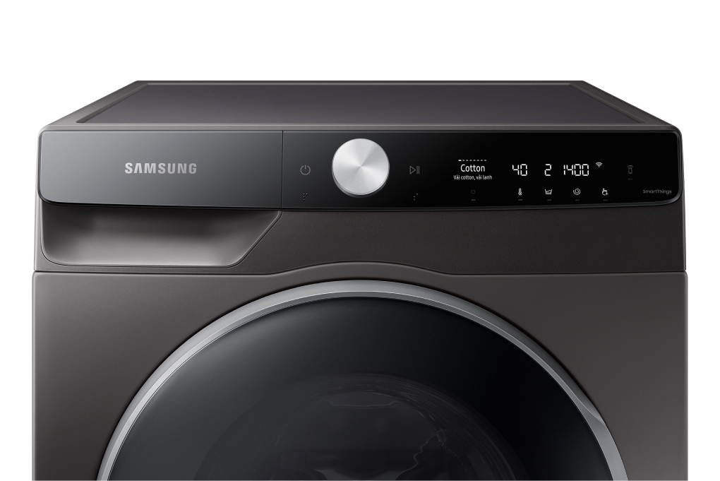 Máy giặt sấy Samsung Inverter giặt 12 kg - sấy 8 kg WD12TP34DSX/SV