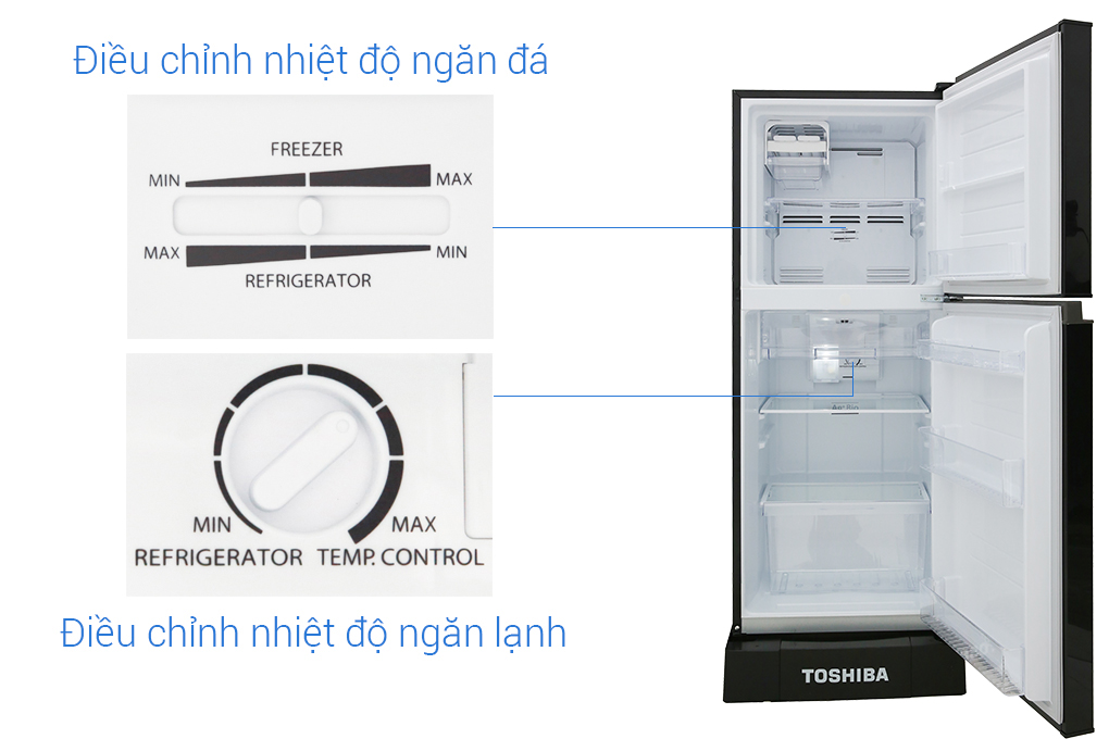 Tủ lạnh Toshiba Inverter 194 lít GR-A25VM (UKG1)