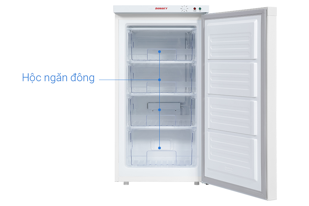 Tủ đông Sanaky 4 ngăn 118 lít VH-160VD