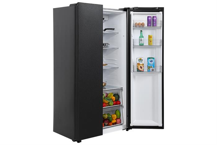 Tủ lạnh Aqua Inverter 550 lít Side By Side AQR-S612XA(CBC) model 2024