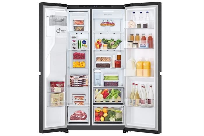 Tủ lạnh LG Inverter 641 lít Side By Side LSI63BLMA MODEL 2024