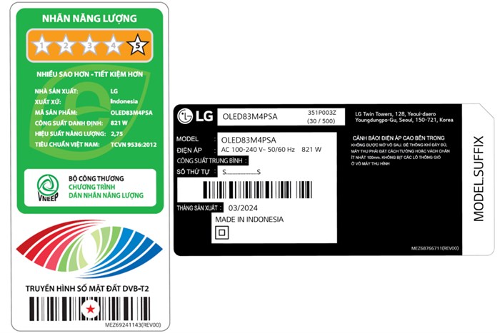 Smart Tivi OLED LG 4K 83 inch 83M4PSA