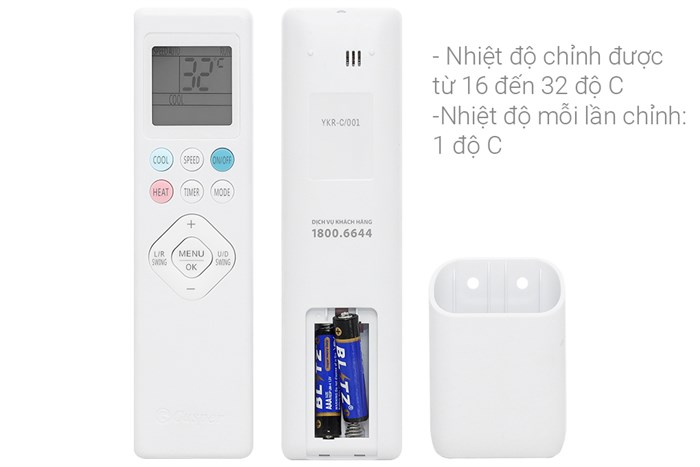 Máy lạnh Casper Inverter 2 HP TC-18IS36 model 2024