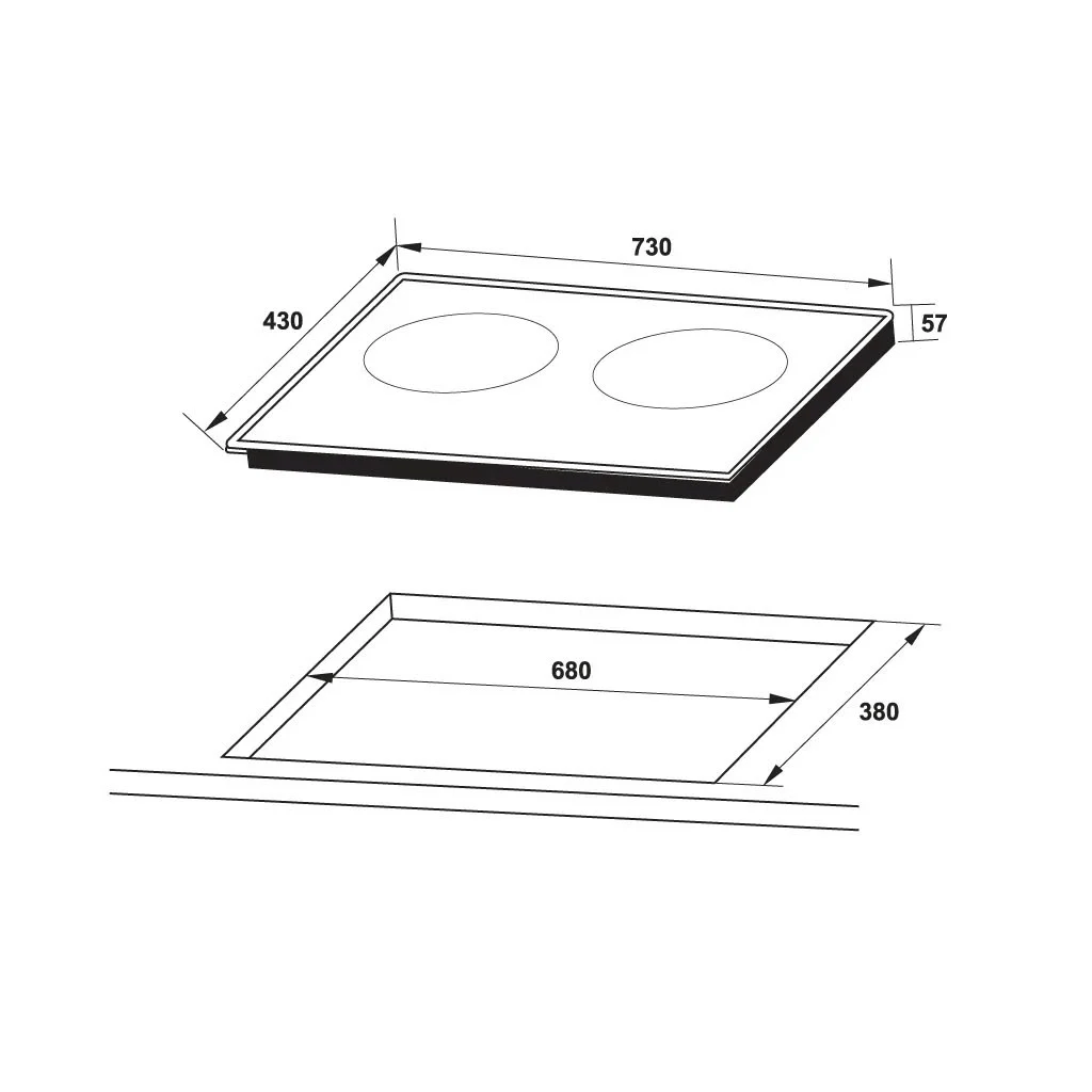 Bếp từ Hafele HC-I3732A