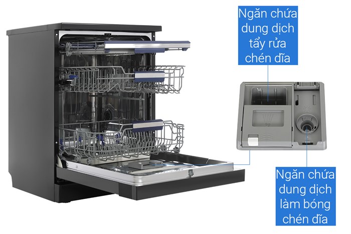 Máy rửa chén độc lập Hafele HDW-F605B (535.29.660)