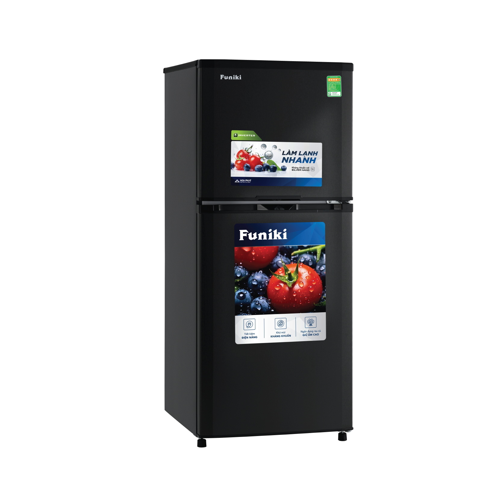 Tủ lạnh Funiki Inverter HR T8185TDG 185 lít