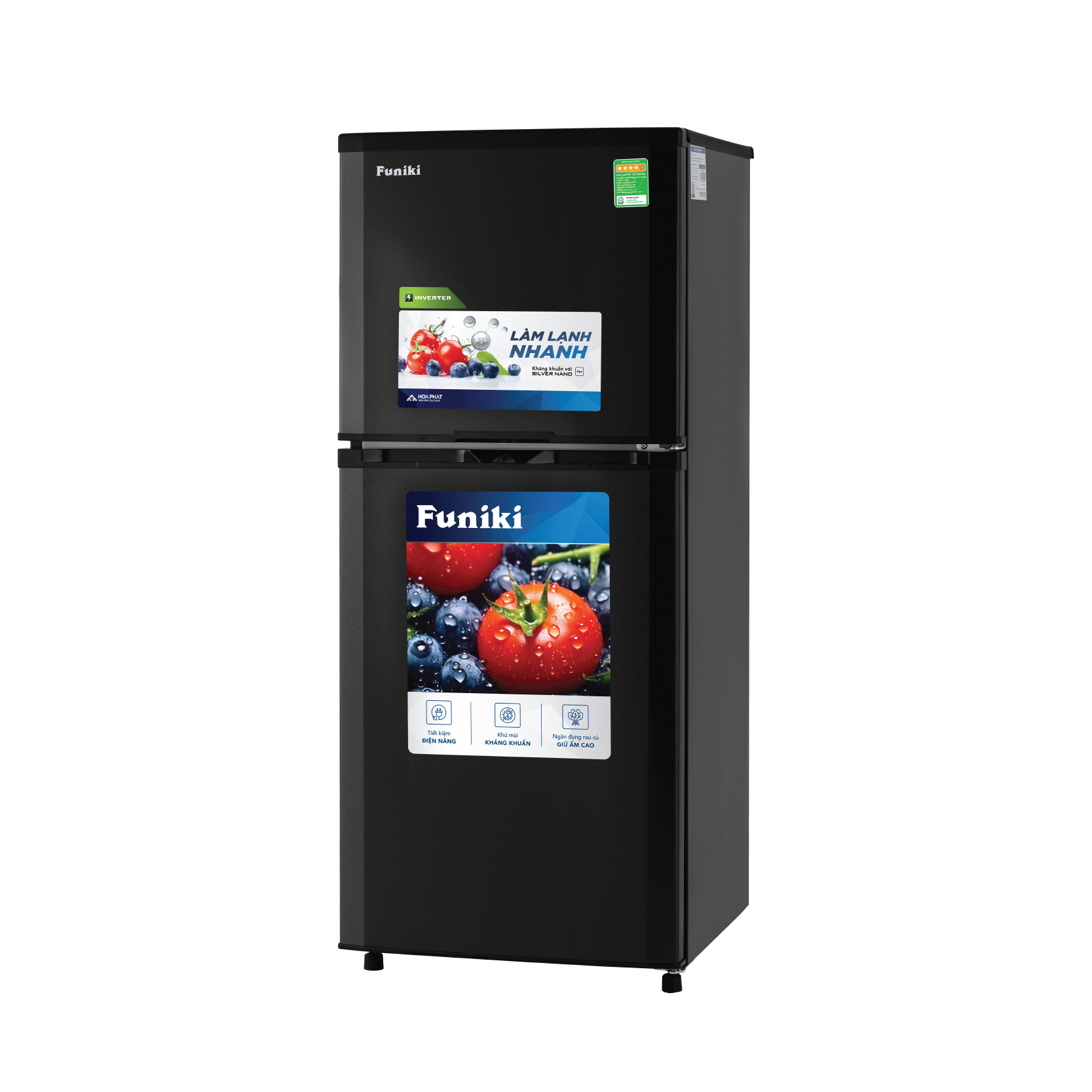 Tủ lạnh Funiki Inverter HR T8185TDG 185 lít