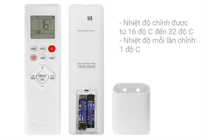 Máy lạnh Casper Inverter 1.5 HP QC-12IU36A (Model 2025)
