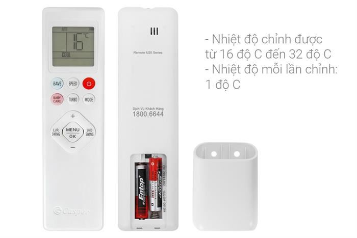 Máy lạnh Casper Inverter 1 HP QC-09IU36A (Model 2025)
