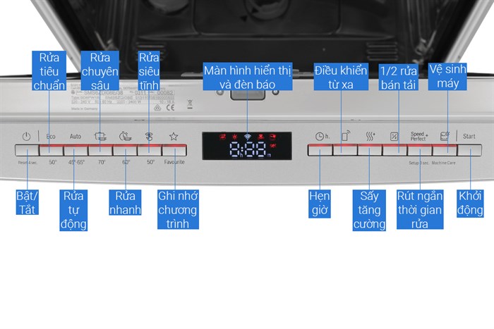 Máy rửa chén độc lập Bosch SMS6ECI11E MODEL 2023