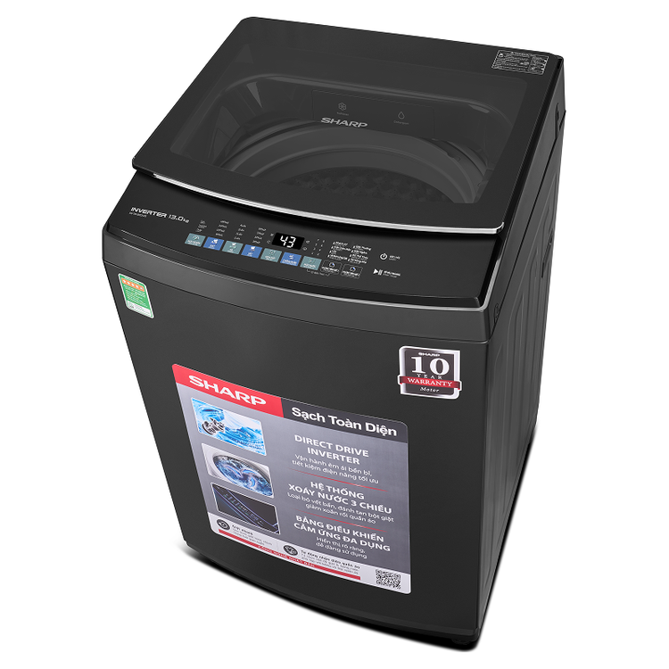 Máy giặt Sharp Inverter 13 kg ES-TM130CD-DS