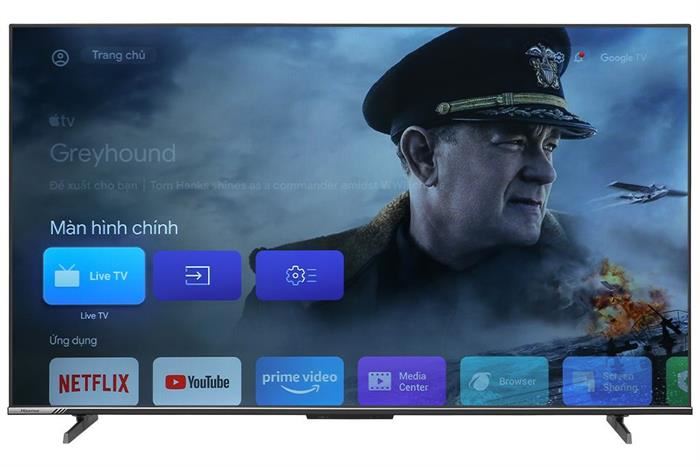 Google Tivi LED Hisense 4K 65 inch 65A6500K