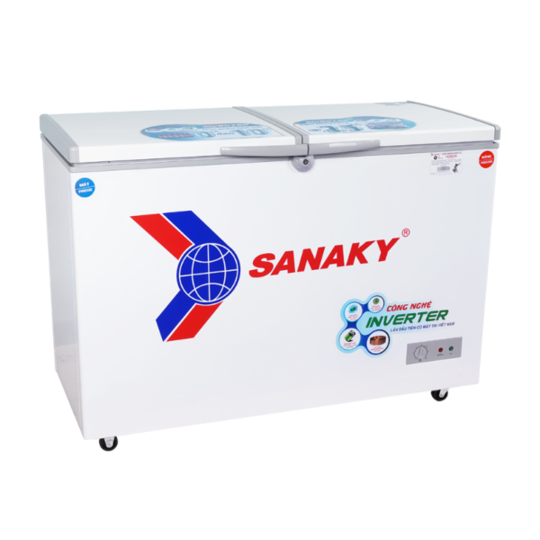 Tủ đông Sanaky inverter 2 ngăn 400 lít VH-4099W3