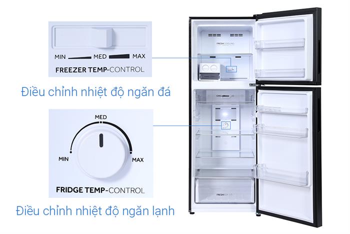 Tủ lạnh Aqua Inverter 328 lít AQR-T380FA(SL) MODEL 2024