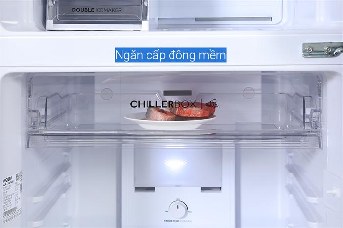 Tủ lạnh Aqua Inverter 328 lít AQR-T380FA(SL) MODEL 2024