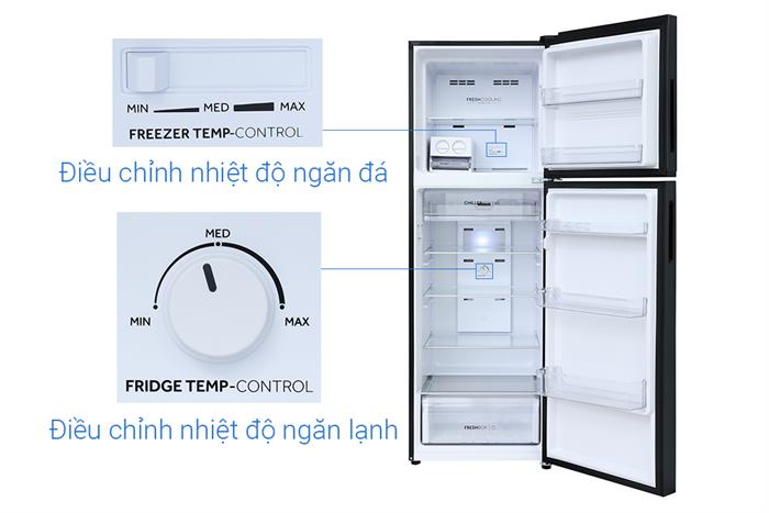 Tủ lạnh Aqua Inverter 358 lít AQR-T410FA(SL) MODEL 2024