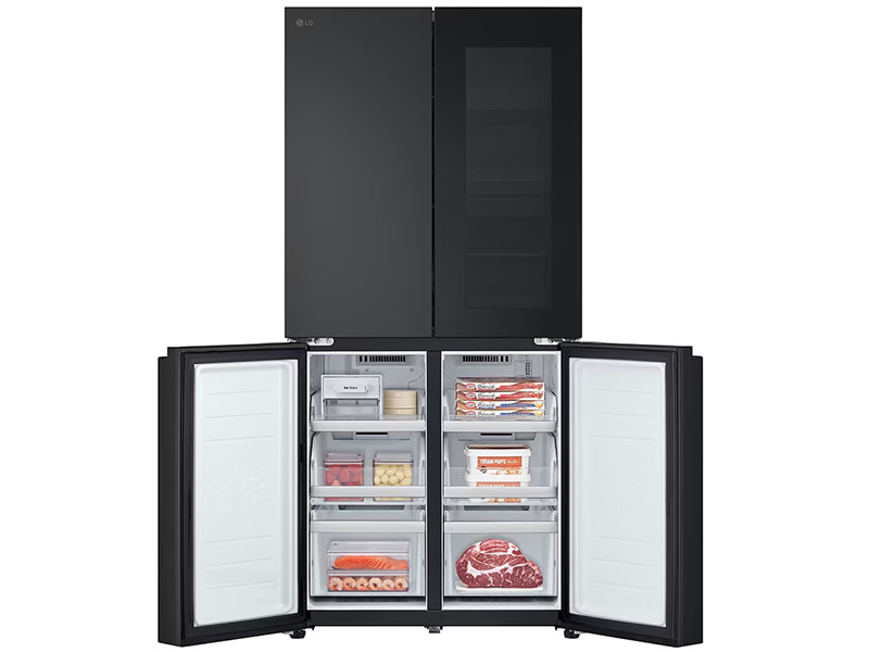 Tủ lạnh LG French Door InstaView™ 530L màu đen LFB53BLMI MODEL 2024