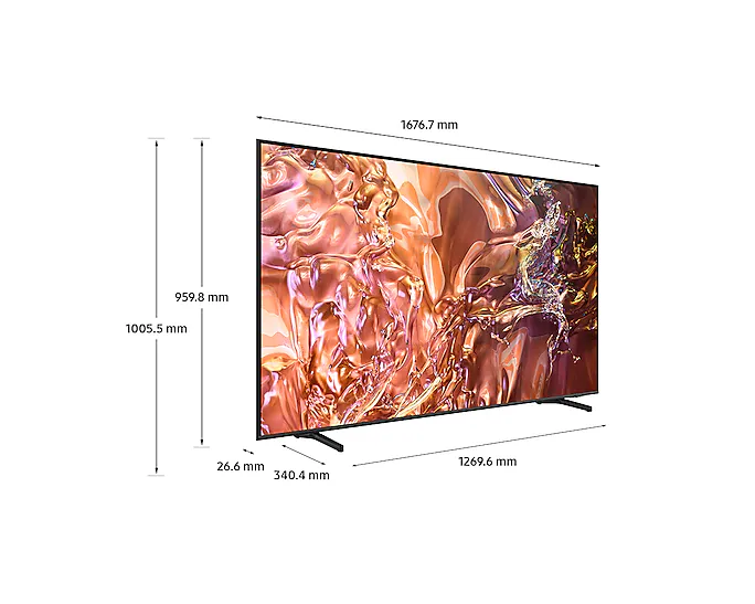 Smart Tivi Samsung QLED 4K 75 inch 2024 75QE1D