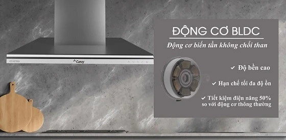 Máy hút mùi Canzy CZ-HE90BK