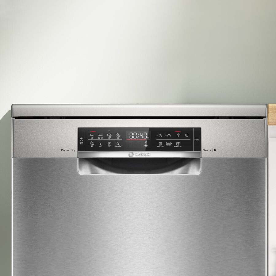 MÁY RỬA BÁT BOSCH ĐỘC LẬP SMS6ZCI85M SERIE 6 SẤY ZEOLITH