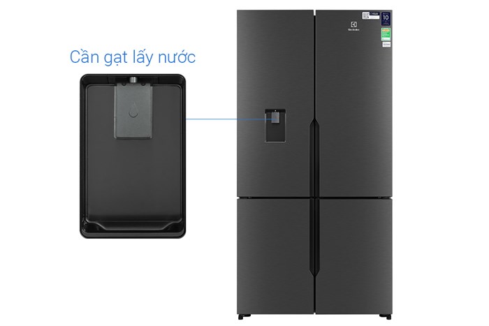Tủ Lạnh Electrolux Inverter 562 lít Multi Door EQE5660A-B