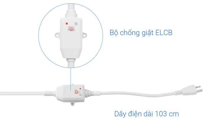 Bình nóng lạnh gián tiếp Ariston 30 lít 2500W SLIM3 30 LUX