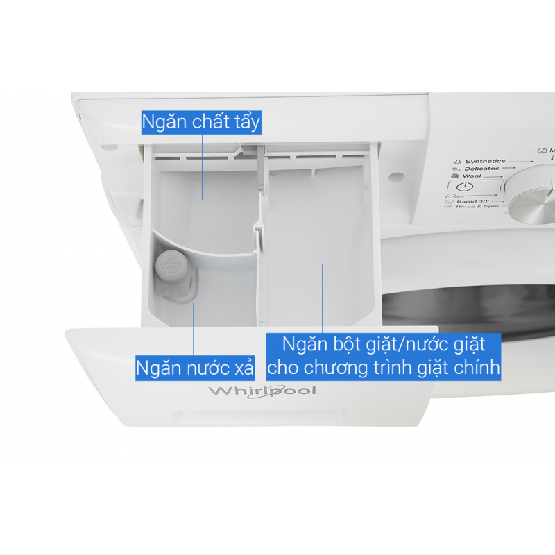 Máy Giặtt Whirlpool Inverter 9kg FFB9458WVEE