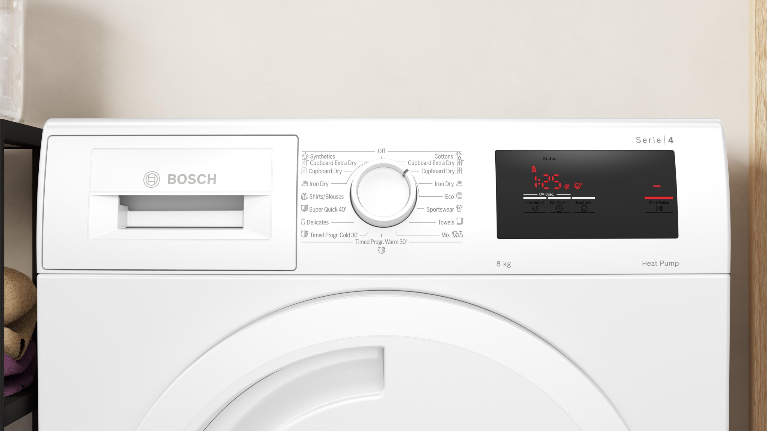 Máy sấy Bosch serie 4 WTH83008SG Heatpump 8kg