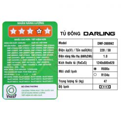 Tủ Đông Mát Inverter 2 Ngăn Darling DMF-3999WI2