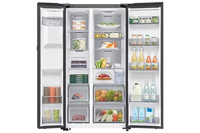 Tủ lạnh Samsung Inverter 615 lít Side By Side AI Home RS90F65D2FSV (Model 2025)