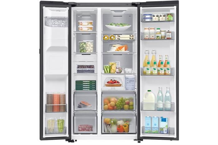 Tủ lạnh Samsung Inverter 634 lít Side By Side RS80F65J2BSV (Model 2025)