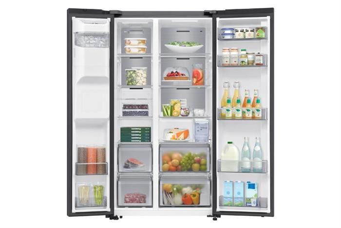 Tủ lạnh Samsung Inverter 635 lít Side By Side RS70F65K2FSV (Model 2025)