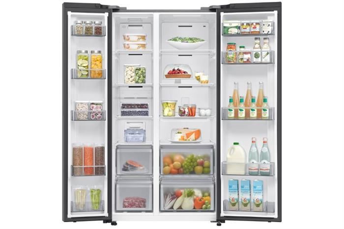 Tủ lạnh Samsung Inverter 655 lít Side By Side RS70F65Q3FSV (Model 2025)