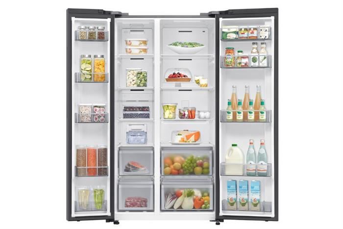 Tủ lạnh Samsung Inverter 655 lít Side By Side RS70F65Q3TSV (Model 2025)