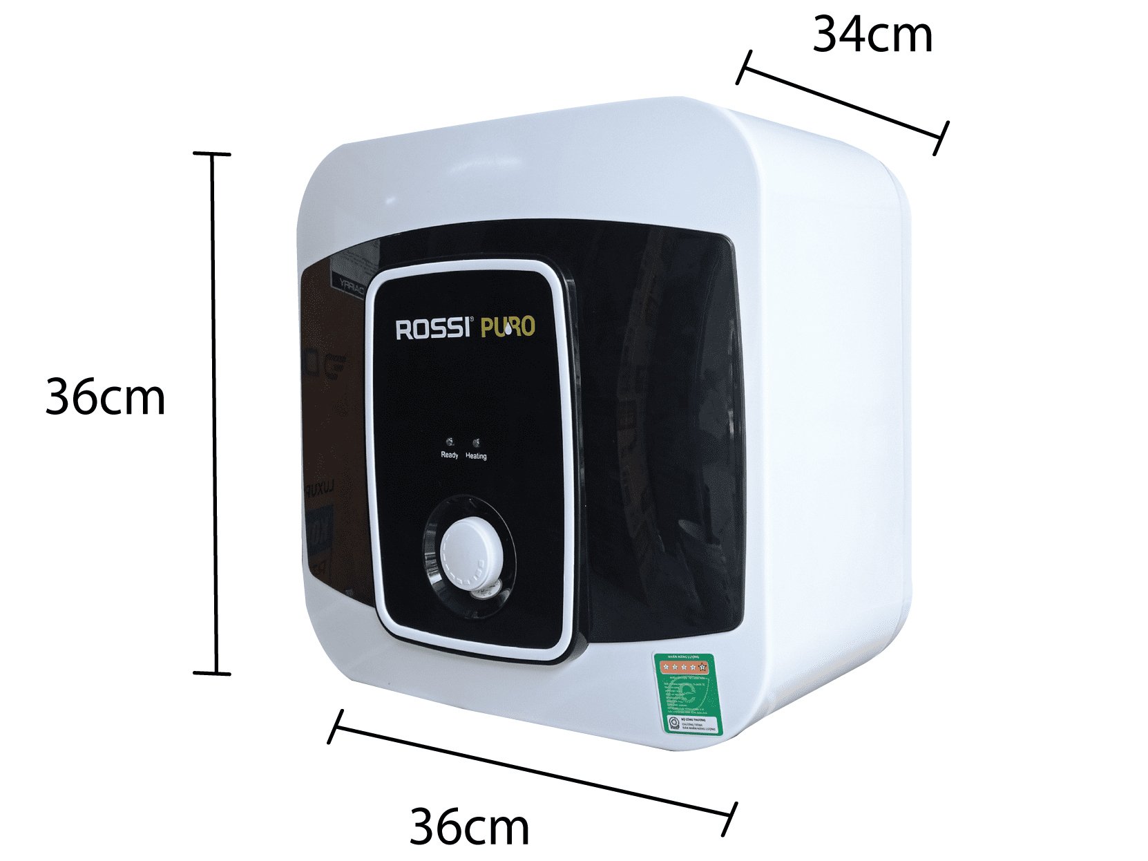 Bình nóng lạnh Rossi Puro 20l RPO20SQ