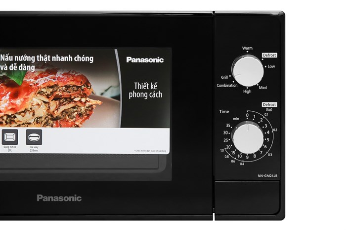 Lò vi sóng có nướng Panasonic NN-GM24JBYUE 20 lít