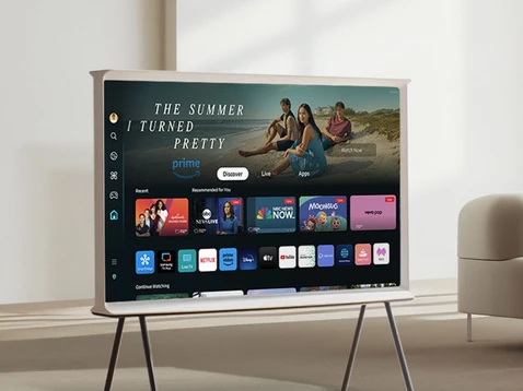 Smart Tivi Samsung The Serif QLED 4K 65 inch 65LS01D