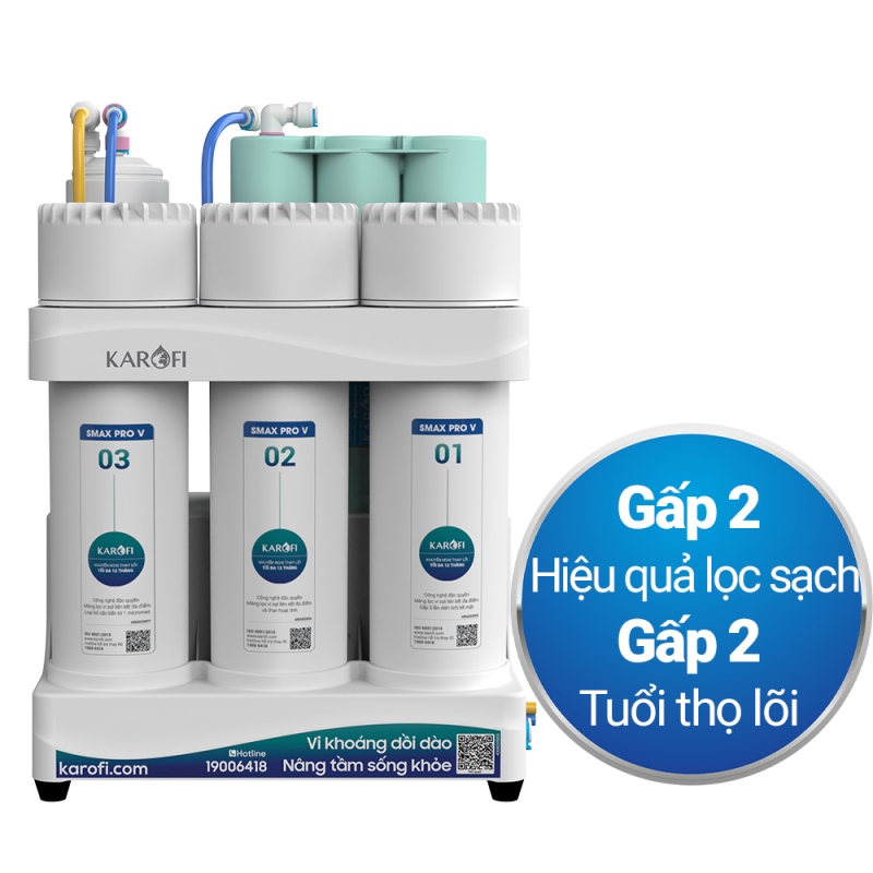Máy lọc nước để gầm Karofi KAQ-U05 Pro