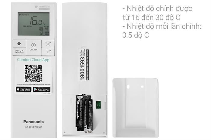 Điều hòa Panasonic Inverter 18100 BTU CU/CS-U18BKH-8 Model 2025