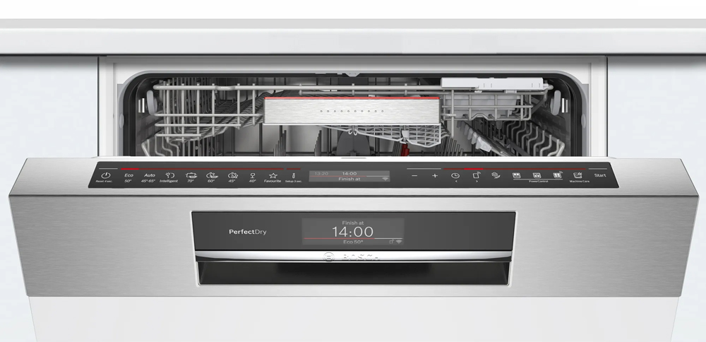 Máy rửa bát bán âm Bosch SMI8ZDS81T Serie 8 Model 2025