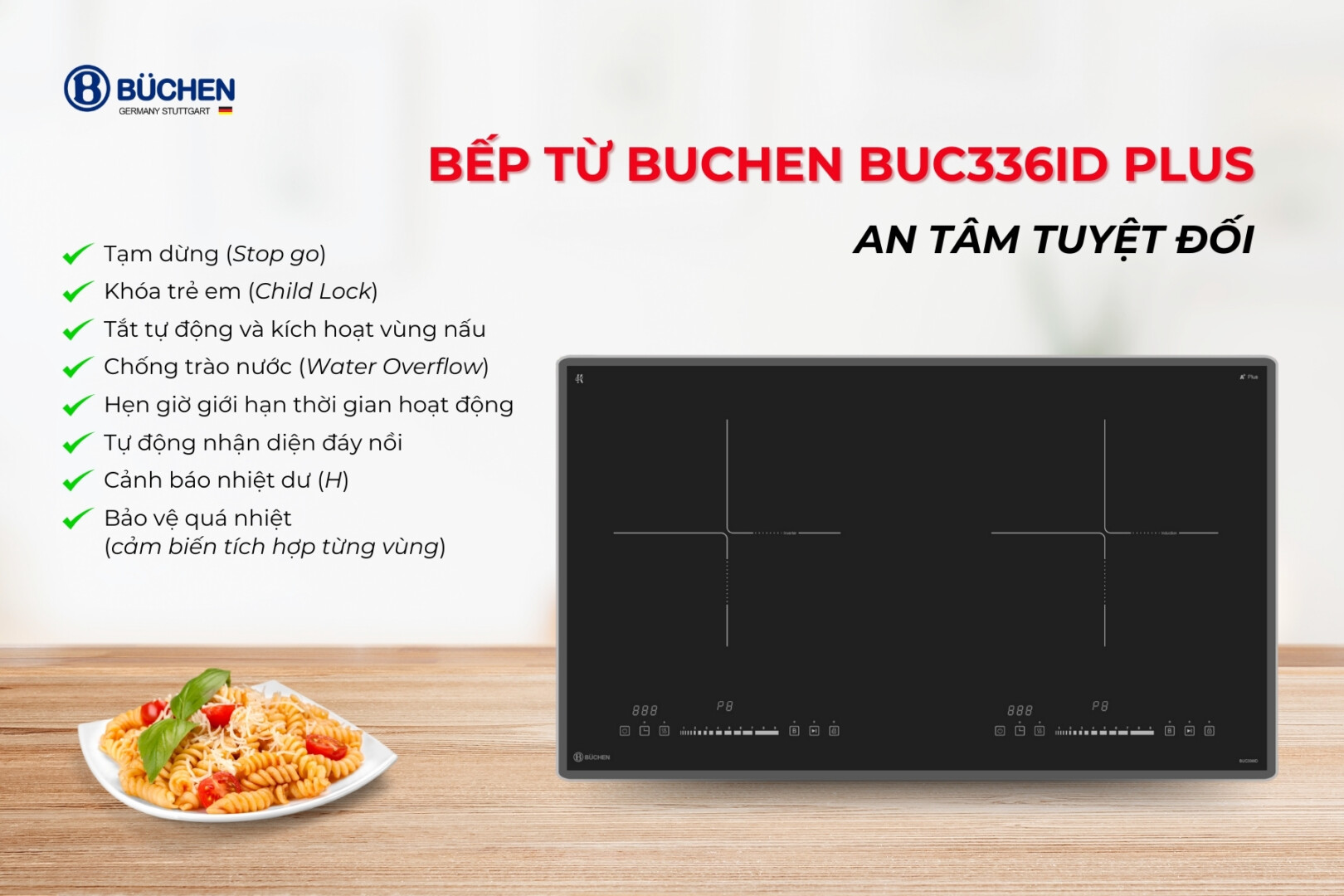 Bếp Từ Buchen BUC336ID Plus