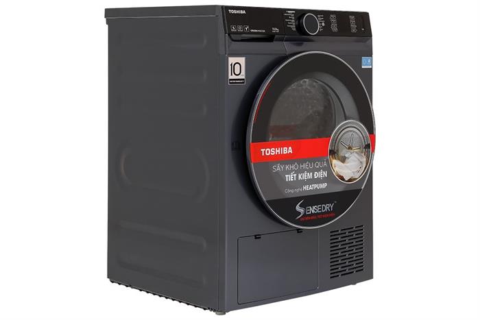 Máy sấy bơm nhiệt Toshiba 10 kg TD-BP110GHV(MG) Model 2025