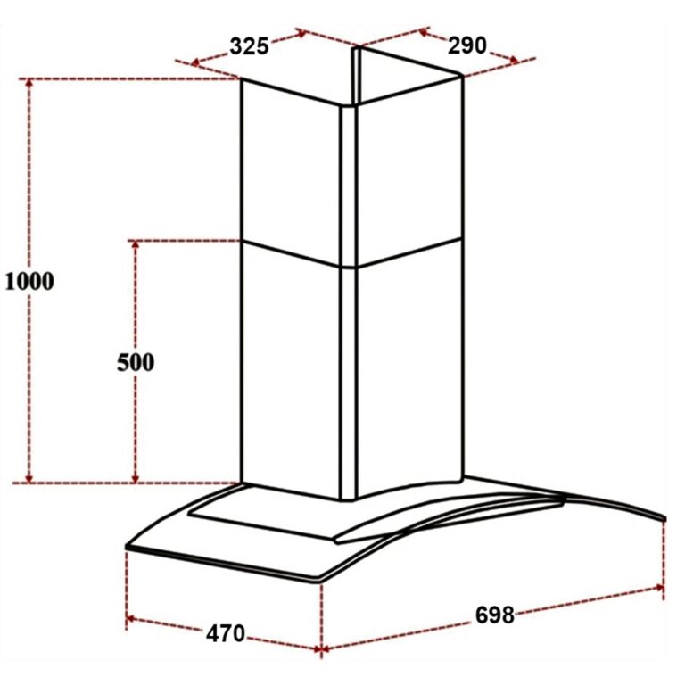 Máy hút mùi áp tường FS3588SS-70