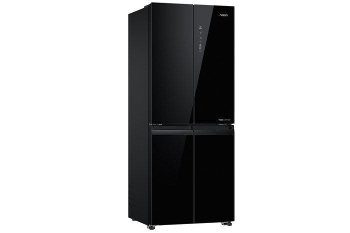 Tủ lạnh Aqua Inverter 410 lít Multi Door AQR-M466XA(GB)