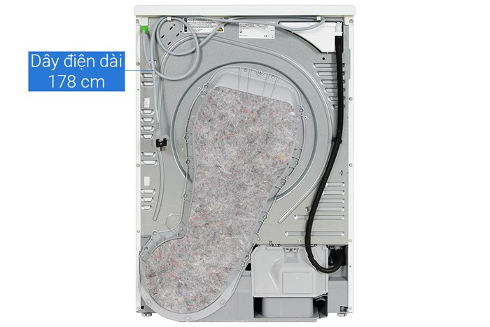Máy sấy bơm nhiệt Bosch 9 kg WQG24570SG